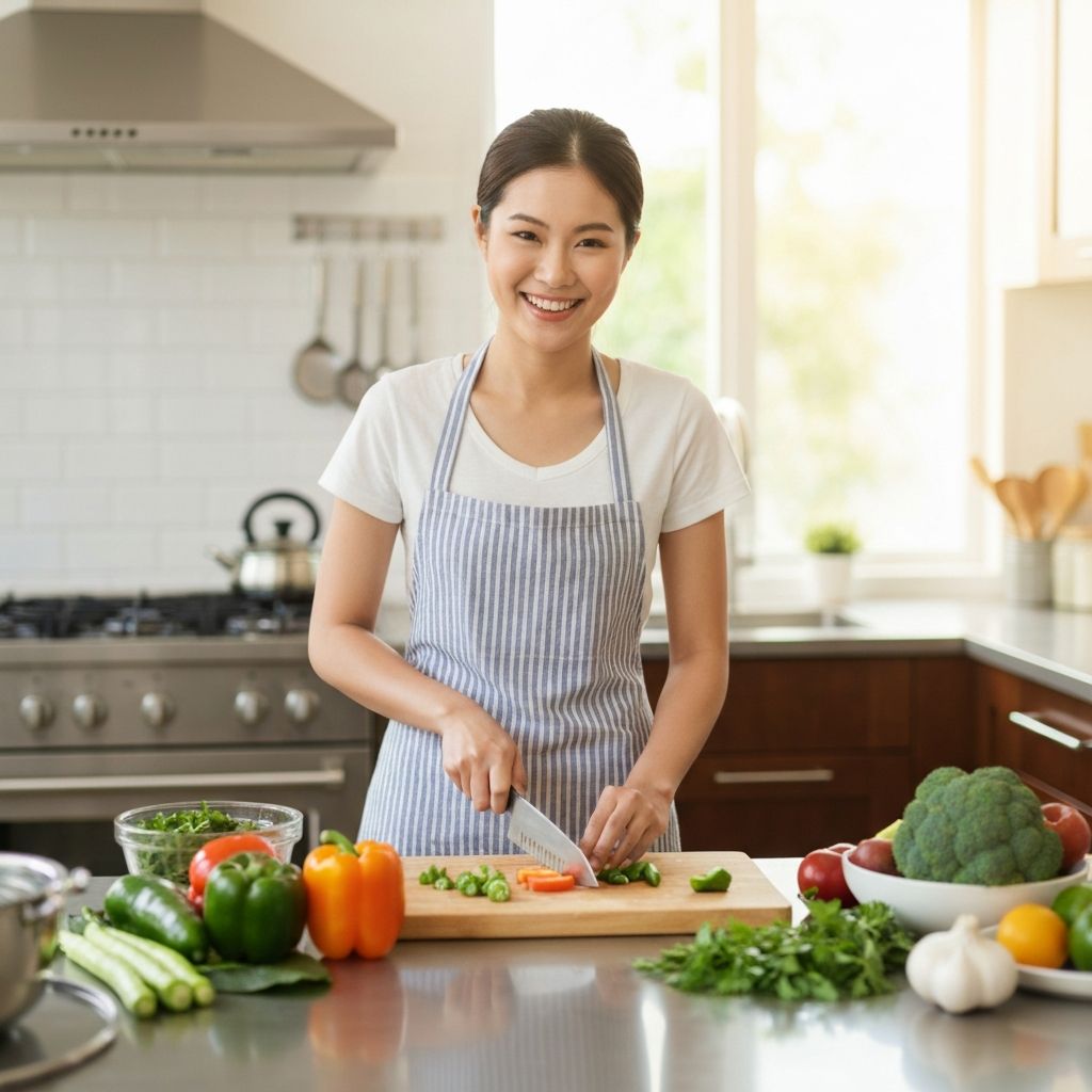 Preparing healthy meals